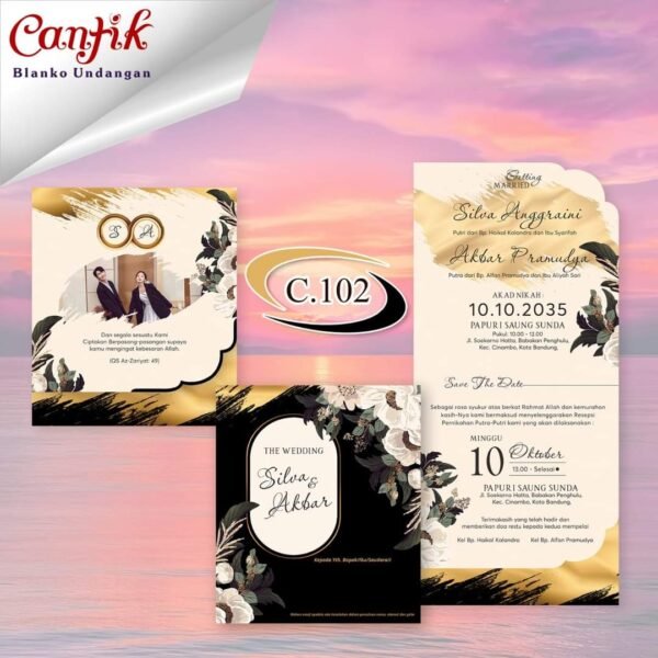Undangan Blangko Cantik 102