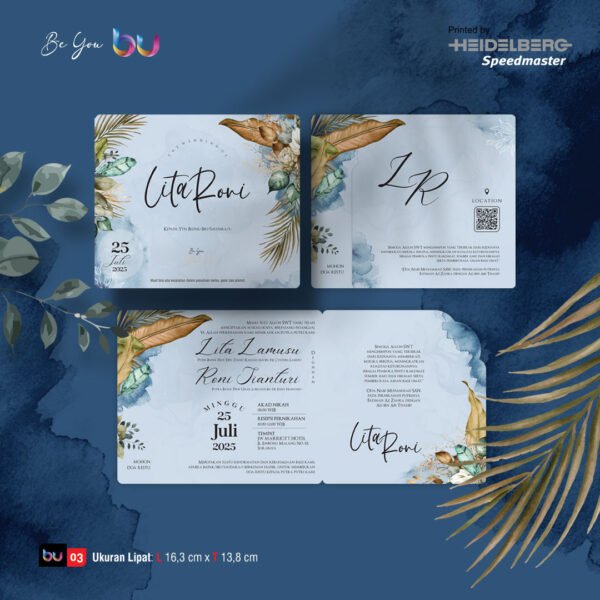 Undangan Blangko Be You 03
