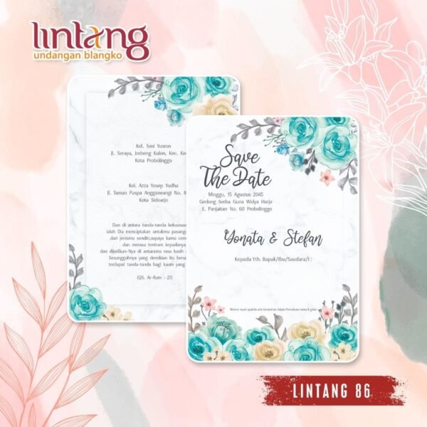 Undangan Blangko Lintang 86