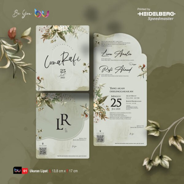 Undangan Blangko Be You 01