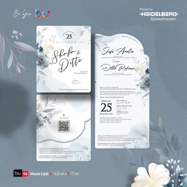 Undangan Blangko Be You 04